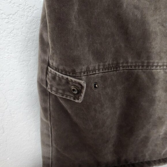 The Vermont Barn Coat Vest Mens Large Brown Fleece Lined Workwear VT-75553 - Picture 4 of 16